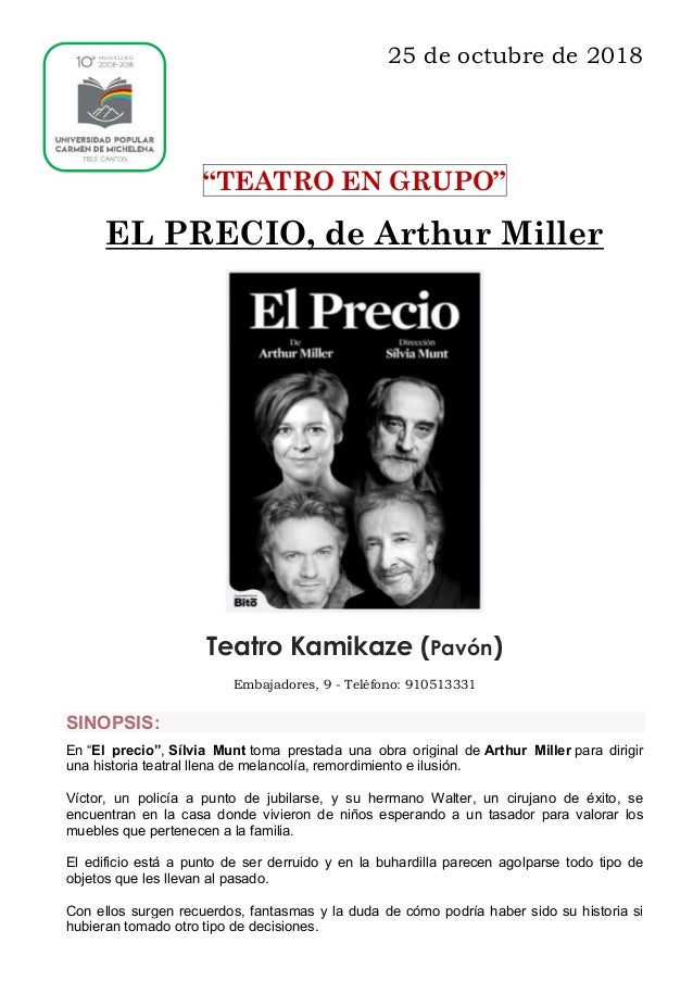 teatro kamikaze el precio